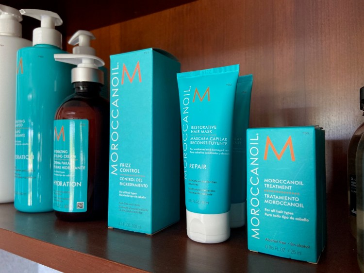 The Bean Salon Products Moroccan Oil